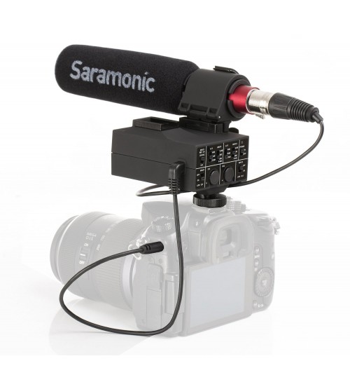 Saramonic MixMic Shotgun Microphone with Audio Adapter Kit